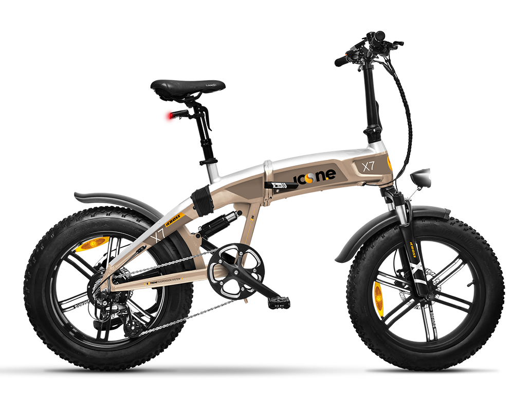 x7 bike color titanium choosen